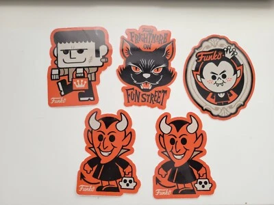 FUNKO FRIGHTMARE ON FUN STREET FRIGHT NIGHT STICKER SET - NYCC 2022