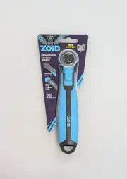 NEW ZOID 28mm Rotary Cutter w Soft Touch Contoured Handle for Sewing Quilting