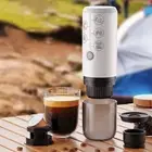 Rechargeable Coffee Pods Machine Plastic Texture Perfect for Quick Brewing
