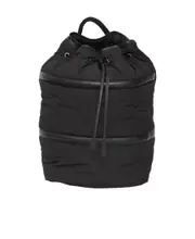 Saint Laurent Rive Gauche Drawstring Backpack One size black