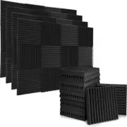30x5cm Studio Room Acoustic Panels Foam Sound Absorption Proofing Tiles Wedge
