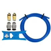 3D Printer Hotend Pneumatic Fittings Connector 1M PTFE Tubing Tube Cutter Kit
