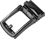 [Marsrut] Belt Buckle Replacement, Premium Automatic Ratchet Slide Belt Accessory (Dark Grey, 1PC), Grey