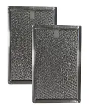 Compatible With Frigidaire FGMV174KFA Microwave Aluminum Grease Filters 2-Pack