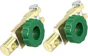 MUSISALY 2Pcs Battery Disconnect Switch Isolator Cut Off Switch for Quick Vehicle Maintenance Durable Design Compact and Lightweight Compatible with Various Car