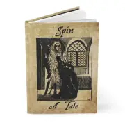 Spinning A Tale Princess Irene - Hardcover Notebook Lined Journal by GatorDesign