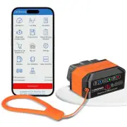 OBD2 Scanner, Bluetooth Wireless Auto Diagnostic Scan Tool for iOS & Android,...