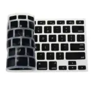 Soft Keyboard Silicone Cover Case Protect Skin For Apple MacBook Air/Pro 13" Blk