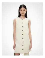 [Witchery] Boucle Mini Dress in Macadamia