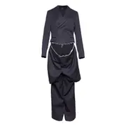[COMME des GARCONS] Front Cut Out Short Jumpsuit