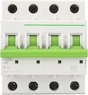 Breaker, C Type Miniature Circuit Breaker, TOMC7-63 4P Miniature Circuit Breaker, 6KA Leakage Air Switch, Disconnect Switch (25A)