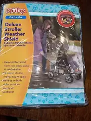 Deluxe Stroller Weather Shield with Netting Ventilation & Pocket by Nuby Cosy