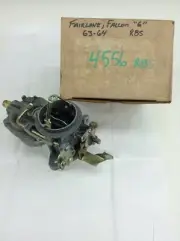 NOS CARTER RBS CARBURETOR 4556S 1963-1964 FORD FALCON FAIRLANE 170-200 ENGINE