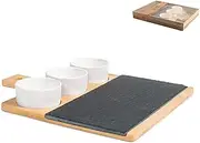 H&H Happy Hour 5 Piece Set Bamboo Base