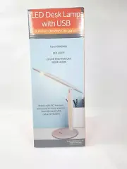 Dimmable LED Desk Light Table Reading Lamp USB Powered New Desk Light