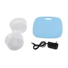 New (Blue US Plug)Portable Mini Washing Machine Folding Underwear Socks Washer