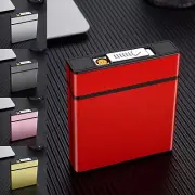 Windproof Cigar Case With USB Lighter Moisture Resistant Waterproof Cigar Case