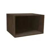Kaboodle 400-499mm Walnut Customisable Deep Open Slimline Shelf