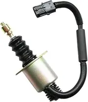 D59-105-22-A Excavator Solenoid Valve Compatible with Electric Parts Fuel Shut Off/Stop Solenoid Valve