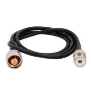 UHF-K Female to N Type Male RG58 Connector Antenna Extension Coaxial Cable