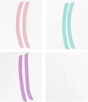 MUSISALY 4 Pairs Silicone Eye Patch Lash Perming Tool Silicone Lash Lift Rods Under Eye Patches Silicone Lash Lifting Rods Eyelash Perming Rod Eyelash Lifting Pads Lash Perm Pads