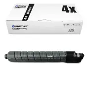 4x ECO Toner BLACK for Ricoh Aficio MP C-2800-AD