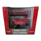 Vintage 07 Ertl Case IH Tractor Axial Flow 7010 Combine 1/64 Scale Farming Rach