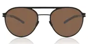 Mykita Bradley Polarized 571 Men's Sunglasses Black Size 51