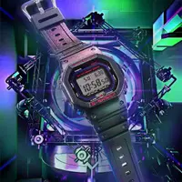 在飛比找momo購物網優惠-【CASIO 卡西歐】G-SHOCK 電競玩家 炫彩烤漆 藍