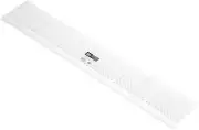 Home Products 86670 Snap-In Filter Gutter Guard, 3', White (Pack of 25), 75 Foot