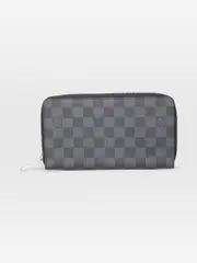 Damier Graphite Zip Long Wallet