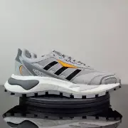 Adidas Retropy P9 Low Athletic Gray White Running Shoes GW0551 Men's Sz 7