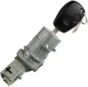 Car Ignition Lock Barrel Starter Switch Ignition Lock Barrel & Keys Compatible with Vauxhall Fiat 2005-2012 7701208408
