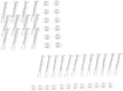 20Pcs Plastic Pool Pin Fittings Durable Parts for Above Ground Swimming Pool Frame Hassle Assembly Essential Pool Accessories