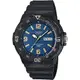 CASIO 卡西歐 DIVER LOOK 潛水運動風手錶-藍x黑/47.9mm MRW-200H-2B3