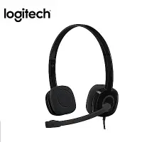 在飛比找Yahoo奇摩購物中心優惠-羅技 logitech H151立體耳機麥克風