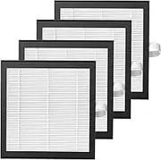 NIVMOWN 4 PACK Replacement True HEPA Filters Compatible with Afloia AQ8 Q8/ Honati/Hysure Q7/Tenergy Sorbi Air Purifier 2-in-1 Dehumidifier(1000ML),H13 Air Clean Dust VOCs