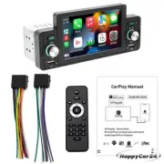 5in Car Stereo Bluetooth Radio Player Single Din Touch Screen Carplay Android (for: Subaru)