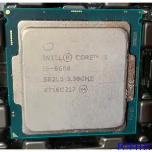 阿澤科技Intel Core i5-6500 4C4T 四核1151 六代處理器