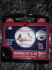 FIDO engravable pet id tag - St Louis Cardinals