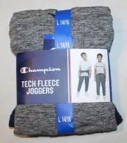 New boys CHAMPION 2 pack tech fleece joggers pants Size 14/16
