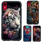 For iPhone XS 11 12 13 14 15 16 Pro Max Anti scratch Cover a tiger moody