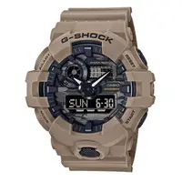 在飛比找momo購物網優惠-【CASIO 卡西歐】G-SHOCK 雙顯男錶 迷彩 樹脂錶