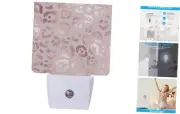 Night Lights Plug into Wall Rose Gold Leopard Night Lights Dusk to Dawn Sensor