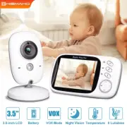 Baby Monitor Wireless Security Protection Video Surveillance 3.5Inch Display Scr