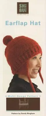 ShiBui Knitting Pattern Earflap Hat Child, Adult - Multi Gauge options