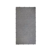 Jack Matrix 2410 x 1205 x 5mm Charcoal Plastic Reeded Diamond Lattice