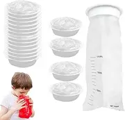 JIEBWCHA Throw Up Bags,Sickness Bags Car Sick Bags - Lightweight Leak-Proof Emesis Bag, Convenient Nausea Bags for Adults, Kids, Travel Motion Sickness