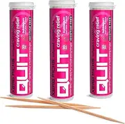 Xero Picks Infused Flavored Toothpicks to Help Quit Smoking - Nicotine Free (Bubblegum, 3 Pack)