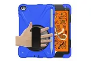 StylePro, iPad Pro 11" shockproof case with hand strap & rotating stand, blue